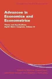 Advances in Economics and Econometrics