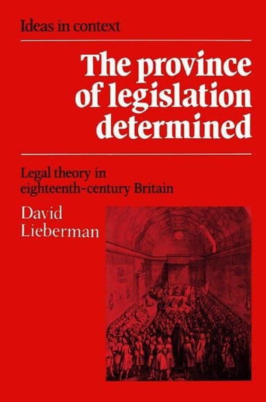 The Province of Legislation Determined