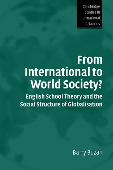 From International to World Society?