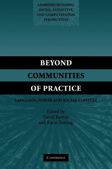 Beyond Communities of Practice