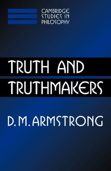 Truth and Truthmakers