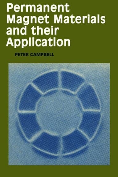 Permanent Magnet Materials and their Application