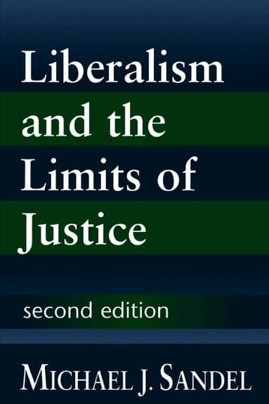 Liberalism and the Limits of Justice