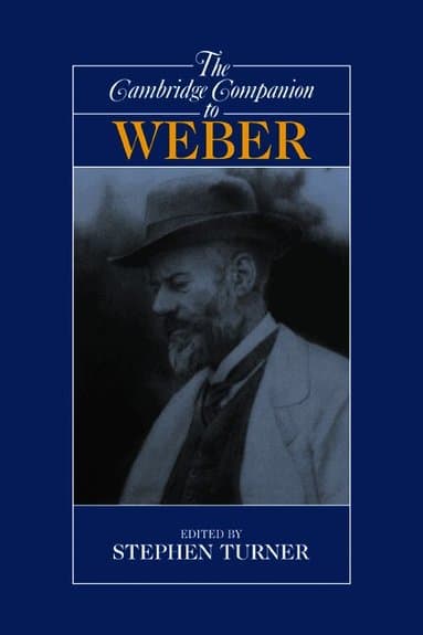 The Cambridge Companion to Weber