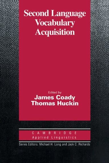 Second Language Vocabulary Acquisition