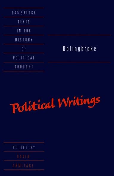Bolingbroke: Political Writings