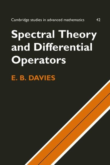 Spectral Theory and Differential Operators
