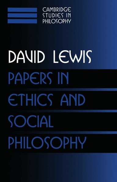 Papers in Ethics and Social Philosophy: Volume 3