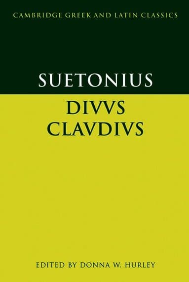 Suetonius: Diuus Claudius