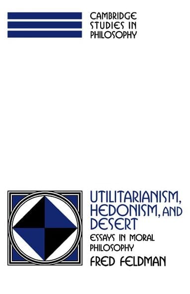 Utilitarianism, Hedonism, and Desert