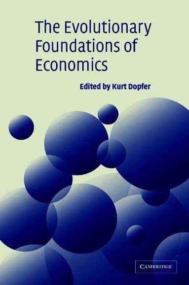 The Evolutionary Foundations of Economics