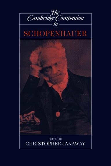 The Cambridge Companion to Schopenhauer