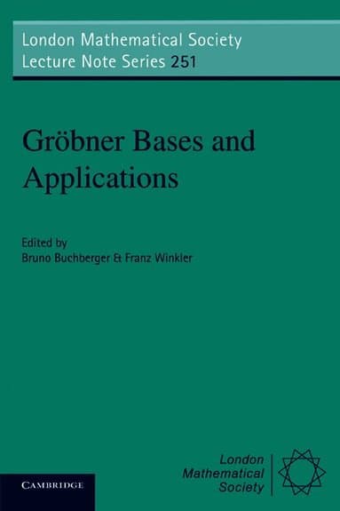 Gröbner Bases and Applications