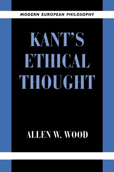 Kant's Ethical Thought