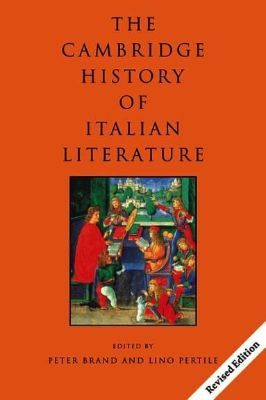 The Cambridge History of Italian Literature