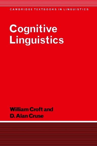 Cognitive Linguistics