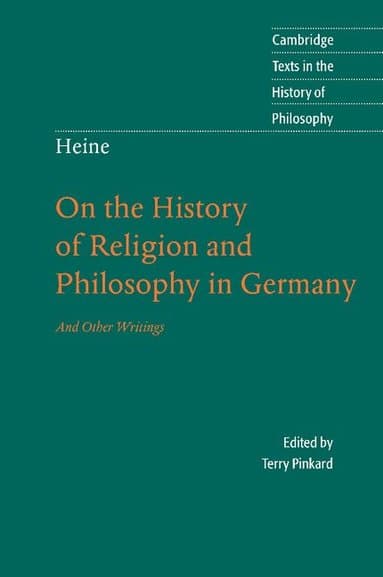 Heine: 'On the History of Religion and Philosophy in Germany'