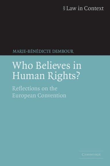 Who Believes in Human Rights?