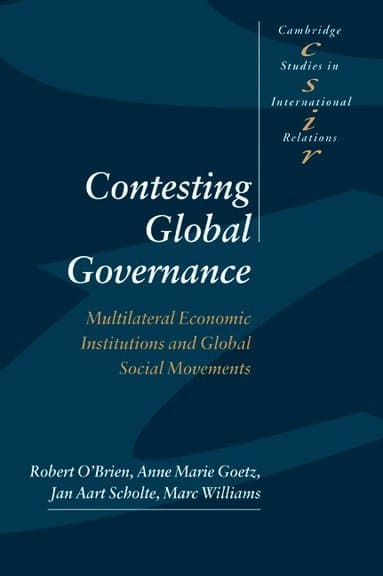 Contesting Global Governance