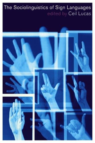 The Sociolinguistics of Sign Languages