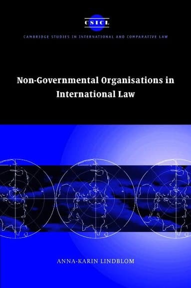 Non-Governmental Organisations in International Law