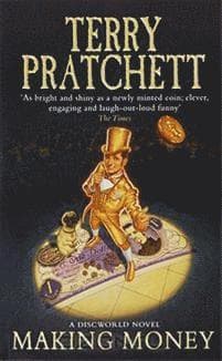 Omslag till boken Making Money av Terry Pratchett