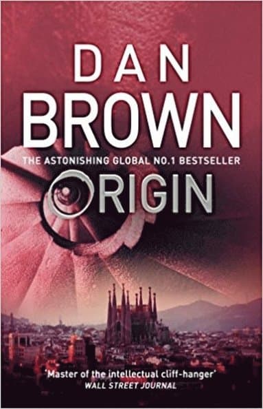 Omslag till boken Origin av Dan Brown