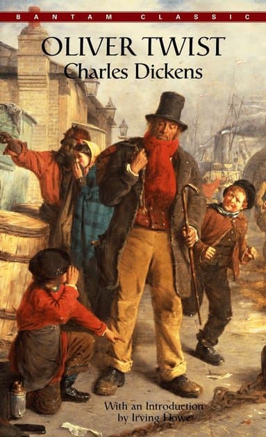 Omslag till boken Oliver Twist av Charles Dickens