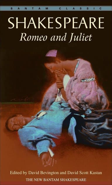 Omslag till boken Romeo and Juliet av William Shakespeare