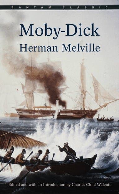 Omslag till boken Moby-Dick av Herman Melville