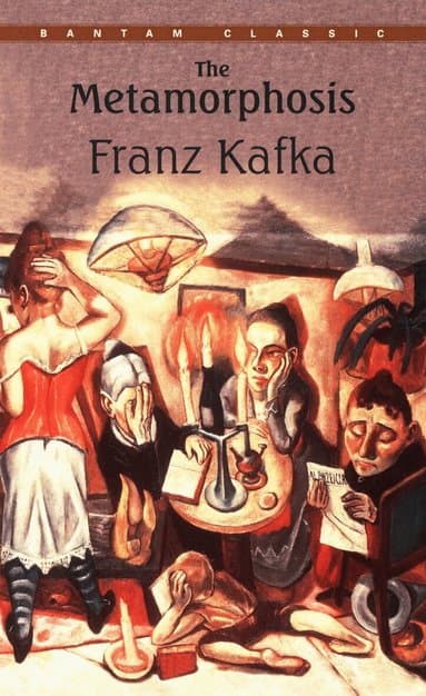 Omslag till boken Metamorphosis av Franz Kafka