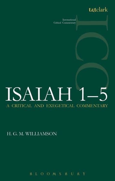 Isaiah 1-5 (ICC)