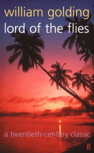 Omslag till boken Lord of the Flies av William Golding