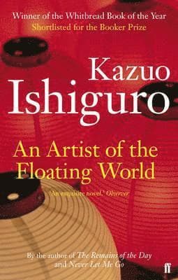 Omslag till boken Artist of the Floating World av Kazuo Ishiguro