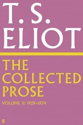 T S Eliot best book