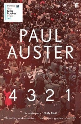 Omslag till boken 4 3 2 1 av Paul Auster