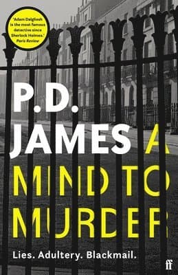 Omslag till boken Mind to Murder av P. D. James