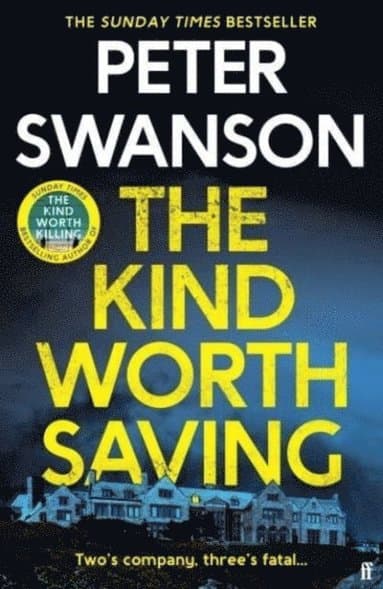 Omslag till boken Kind Worth Saving av Peter Swanson