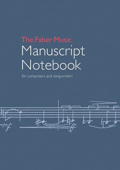 Faber Music Manuscript Notebook