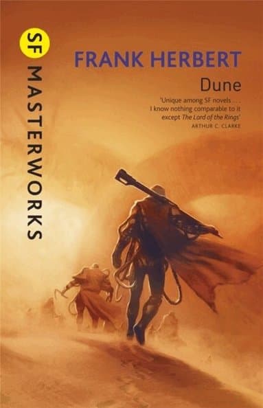 Omslag till boken Dune av Frank Herbert