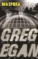 Omslag till boken Diaspora av Greg Egan