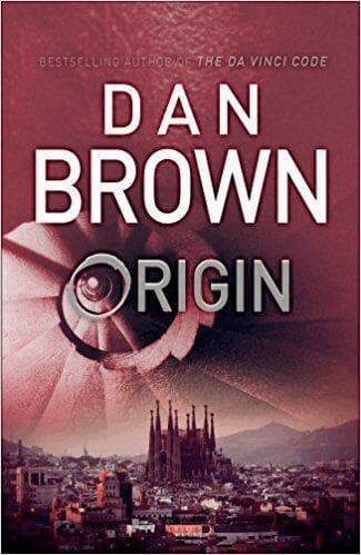 Omslag till boken Origin av Dan Brown