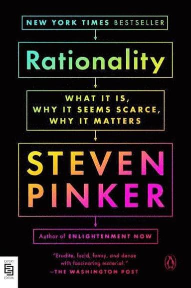Omslag till boken Rationality av Steven Pinker