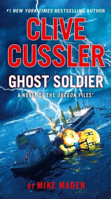 Omslag till boken Clive Cussler Ghost Soldier av Mike Maden