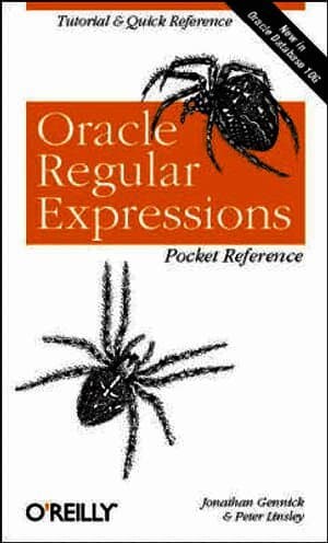 Oracle Regular Expressions Pocket Reference