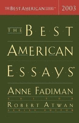 Best American Essays 2003