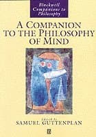 Companion to the Philosophy of Mind