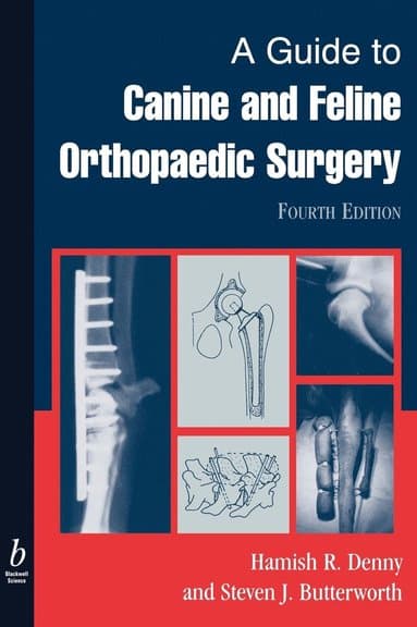 Guide to Canine and Feline Orthopaedic Surgery