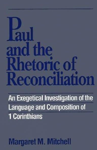 Paul and the Rhetoric of Reconciliation
