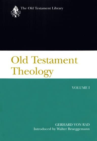 Old Testament Theology, Volume I